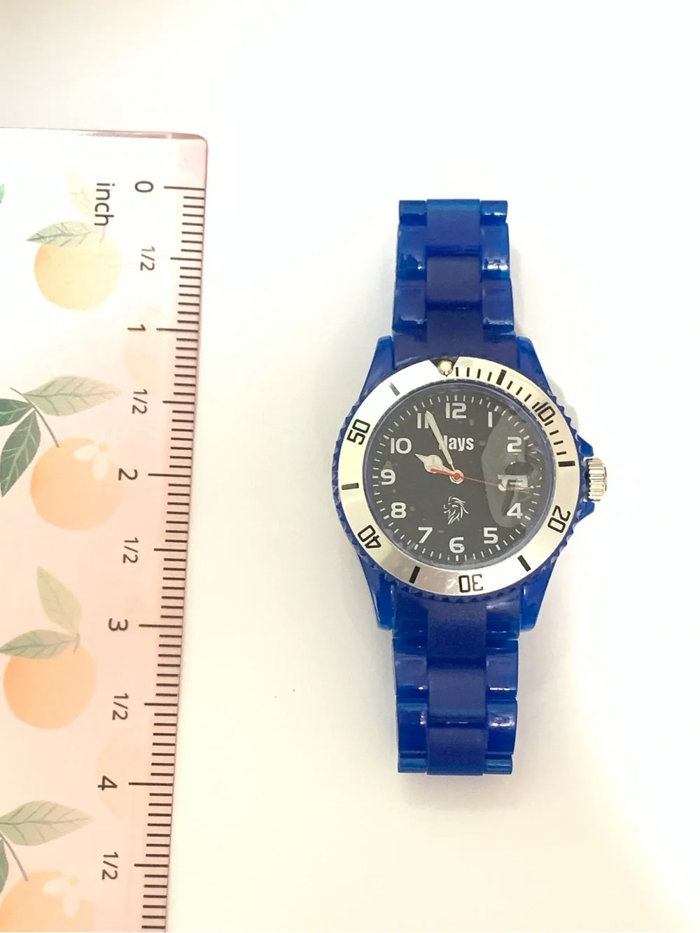 Blue Fashion Wrist Watch - Blue